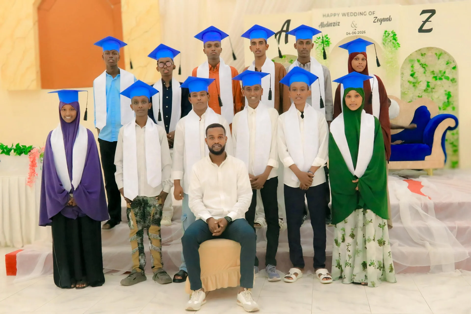 SAFCE graduating class with their instructor